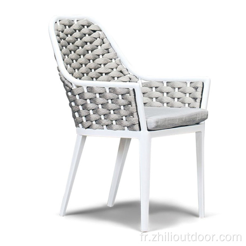 Chaise de salle à manger extérieure de meubles de patio moderne